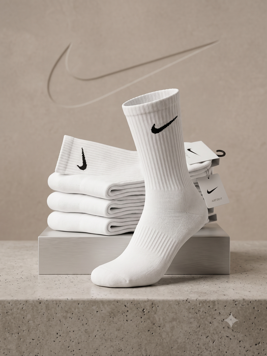 N.I.K.E Dri-FIT quarter-crew socks – Pack of 3 (Export Overstock)