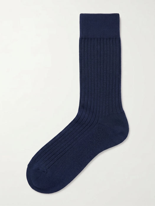 Marks & Spencer 7-Pack Ribbed Formal Crew Socks