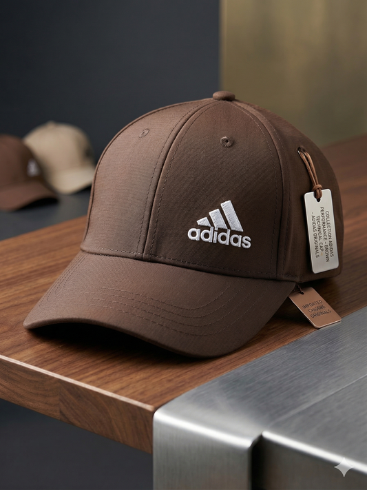 Imported Adidas Cotton Twill Cap (Brown)