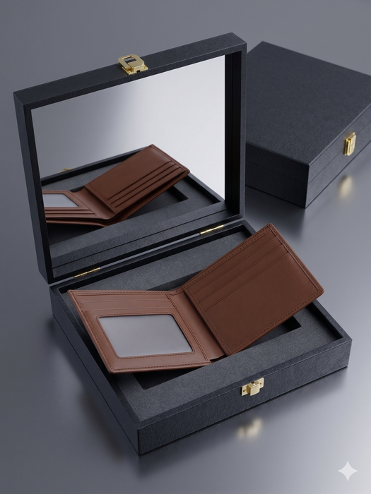 The TLS Executive Leather Gift Set – Vintage Tan Edition
