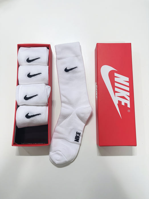 Nike Dri-FIT Crew Socks – White | Pack of 5 Pairs